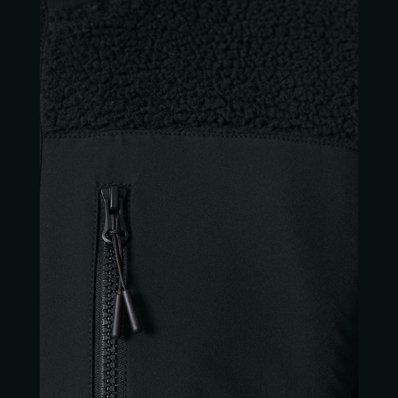 Brooker unisex relaxed fit sherpa jacket