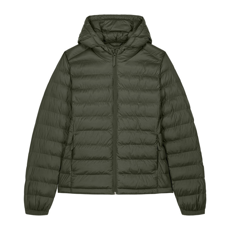 The women's padded jacket