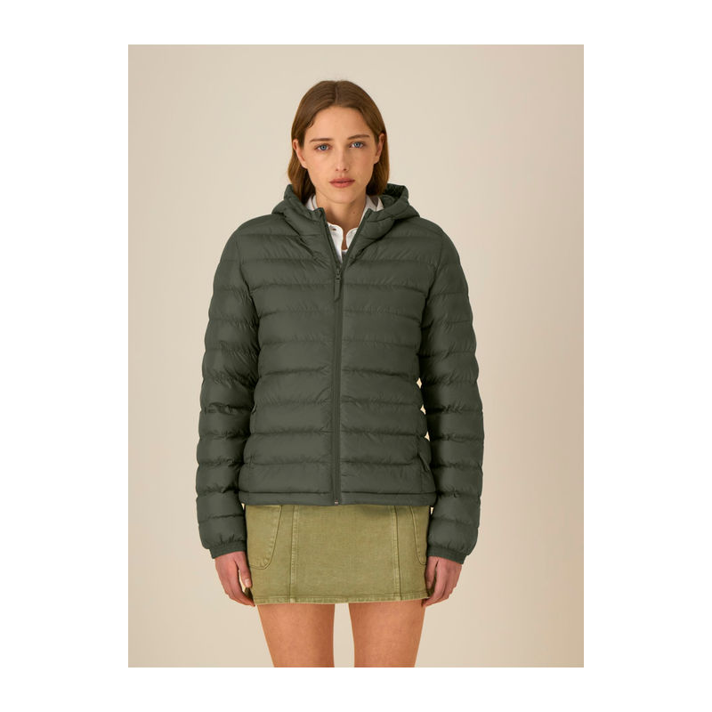 The women's padded jacket