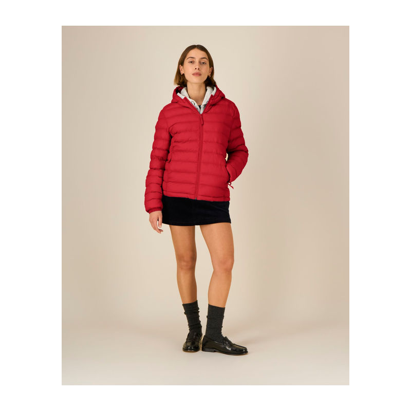 The women's padded jacket