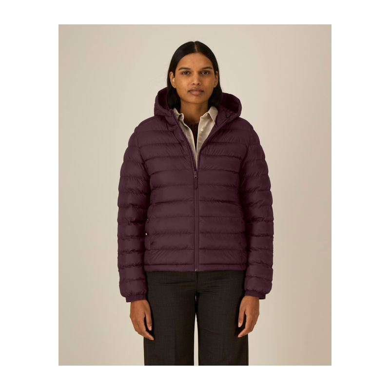 The women's padded jacket