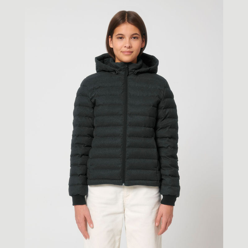 Stella Voyager wool-like women's padded jacket