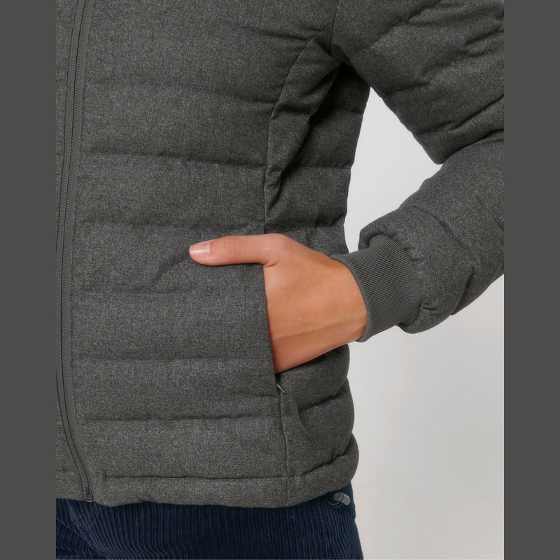 Stella Voyager wool-like women's padded jacket