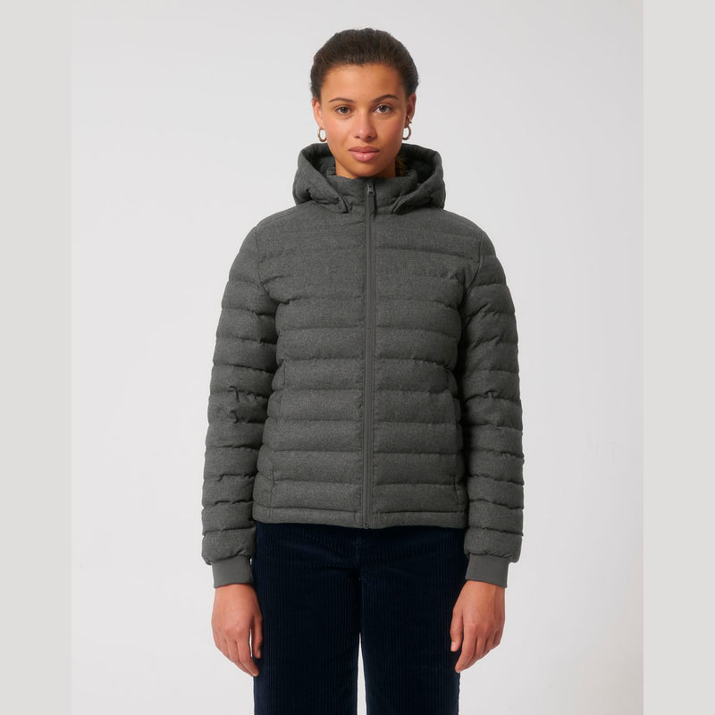 Stella Voyager wool-like women's padded jacket
