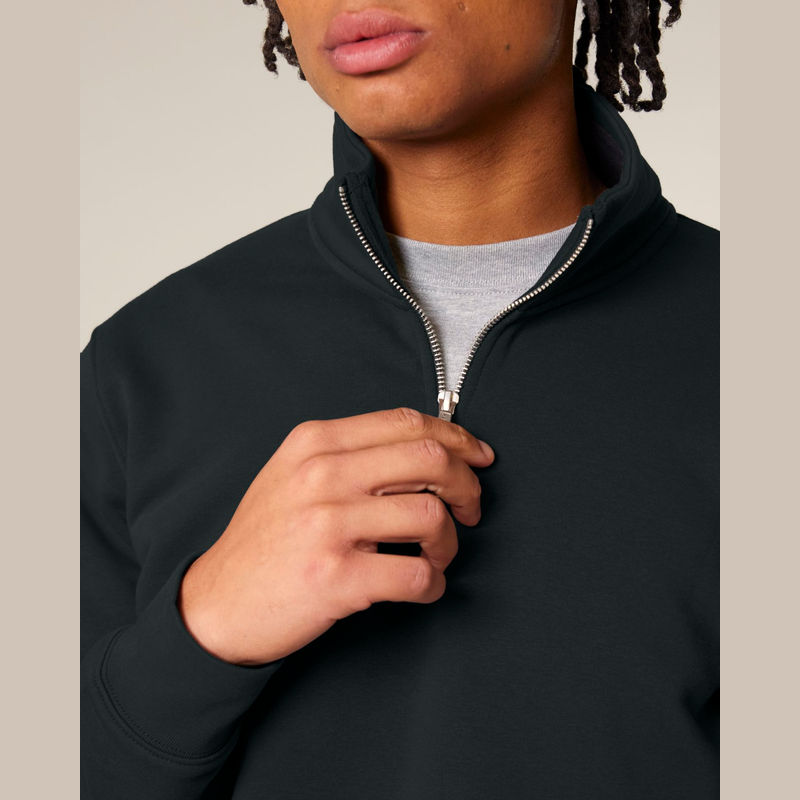 Trucker 2.0 unisex quarter zip sweatshirt