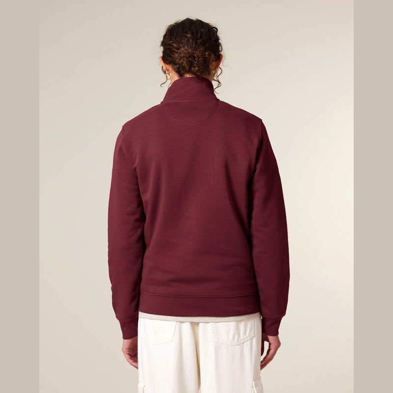 Trucker 2.0 unisex quarter zip sweatshirt