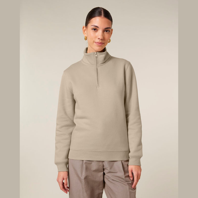 Trucker 2.0 unisex quarter zip sweatshirt