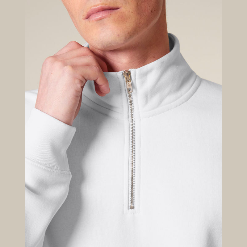 Trucker 2.0 unisex quarter zip sweatshirt