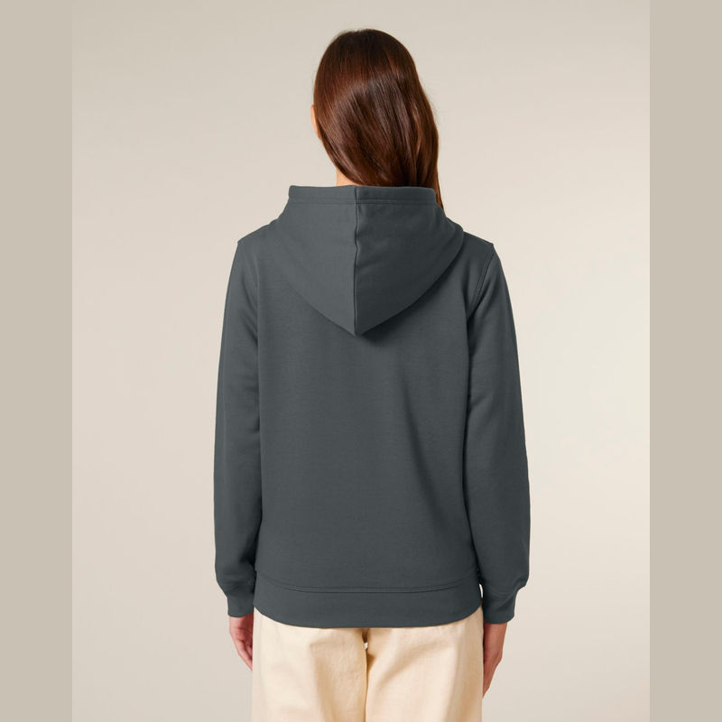 Mixer unisex zip-thru hoodie