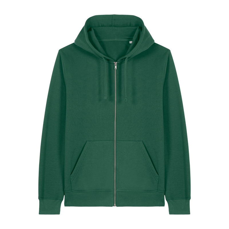 Mixer unisex zip-thru hoodie