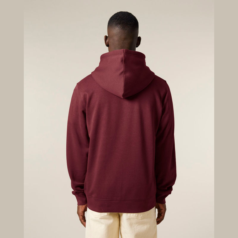 Mixer unisex zip-thru hoodie