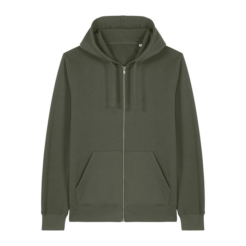 Mixer unisex zip-thru hoodie
