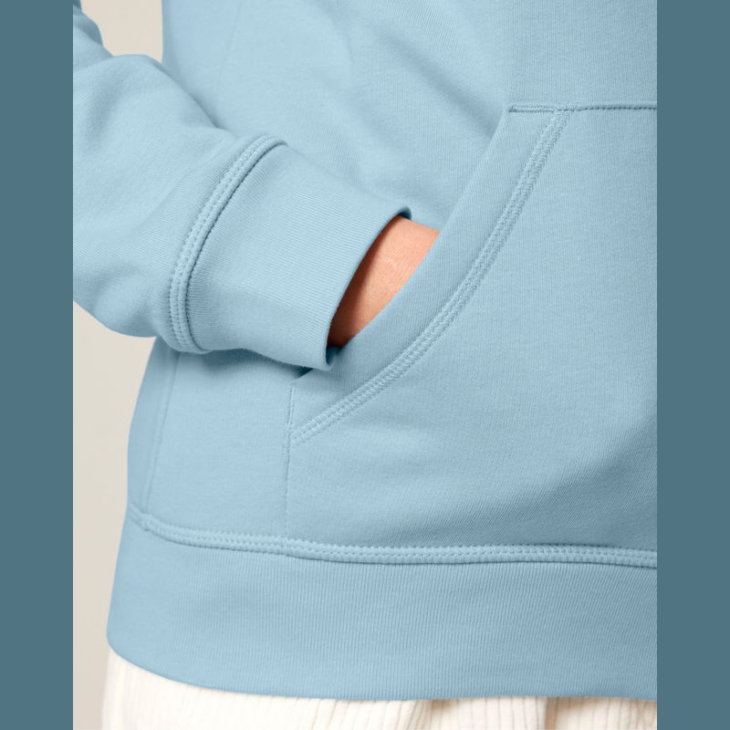 Mixer unisex zip-thru hoodie