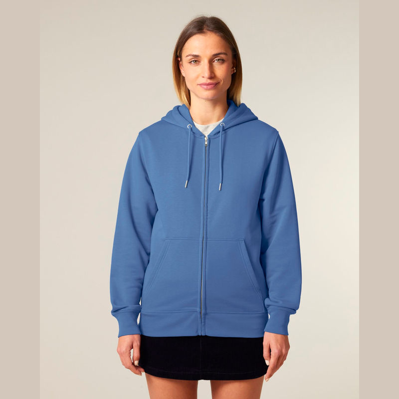 Connector 2.0 unisex medium fit zip-thru hoodie