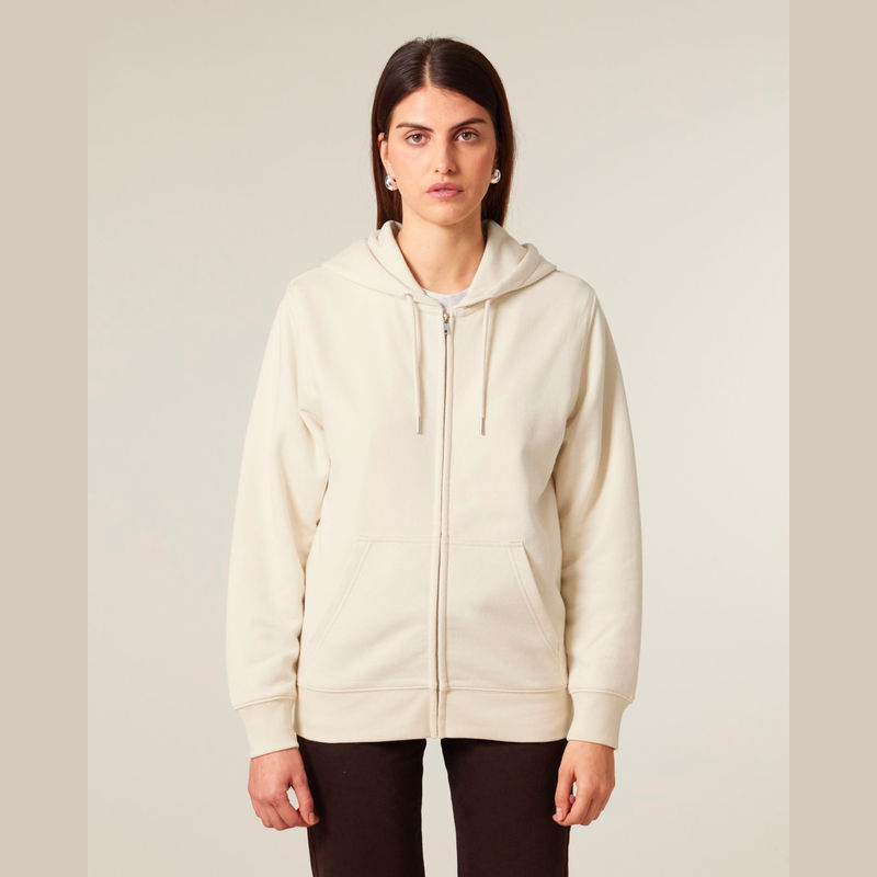 Connector 2.0 unisex medium fit zip-thru hoodie