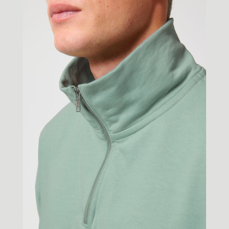 Miller Dry unisex boxy quarter zip sweatshirt