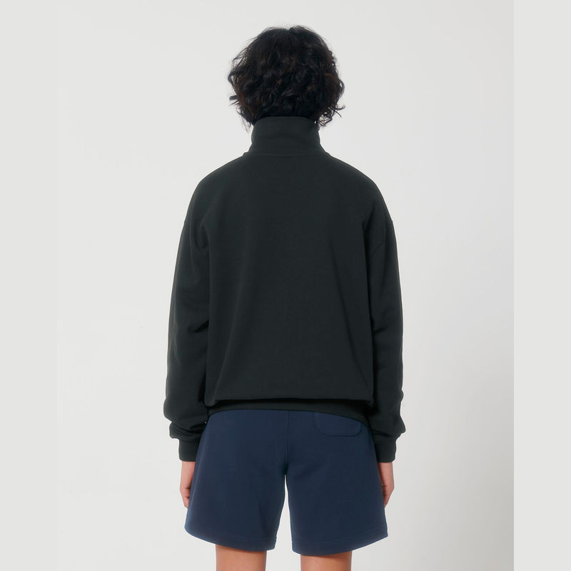 Miller Dry unisex boxy quarter zip sweatshirt