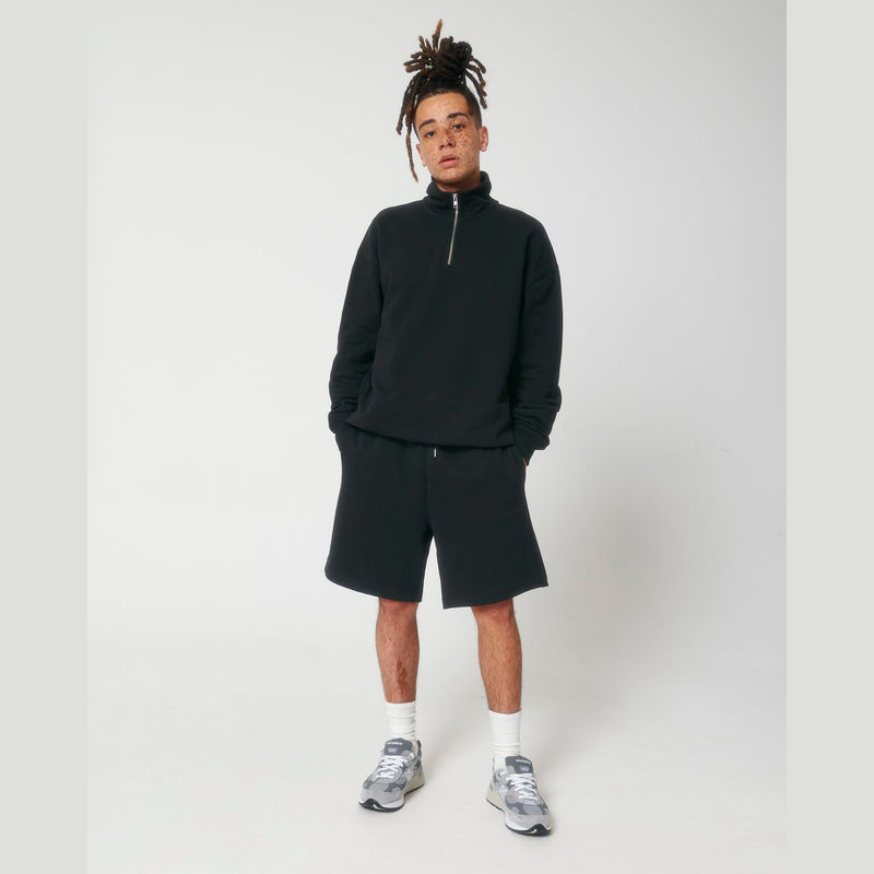 Miller Dry unisex boxy quarter zip sweatshirt