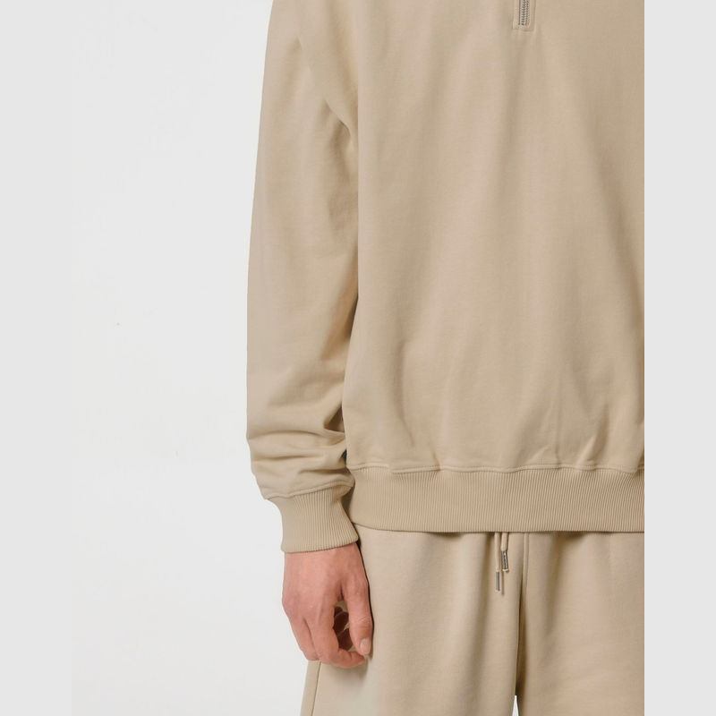 Miller Dry unisex boxy quarter zip sweatshirt