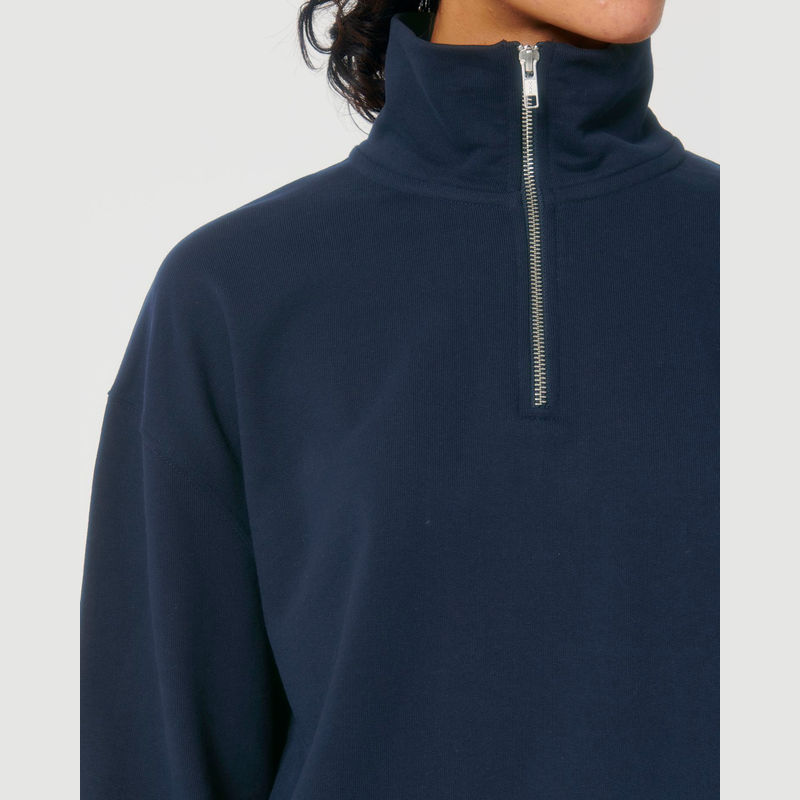 Miller Dry unisex boxy quarter zip sweatshirt
