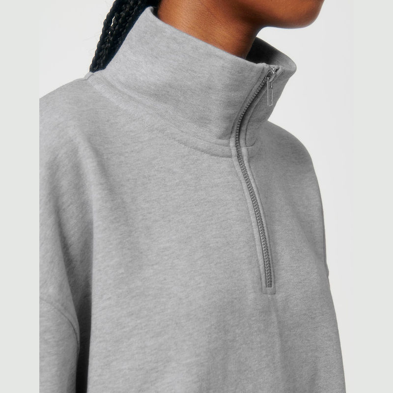 Miller Dry unisex boxy quarter zip sweatshirt