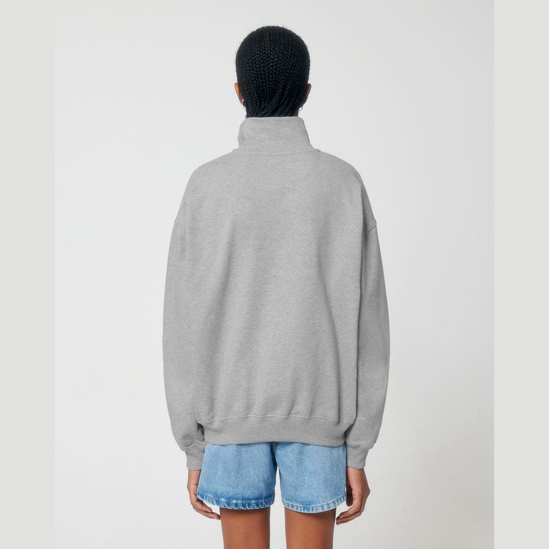 Miller Dry unisex boxy quarter zip sweatshirt