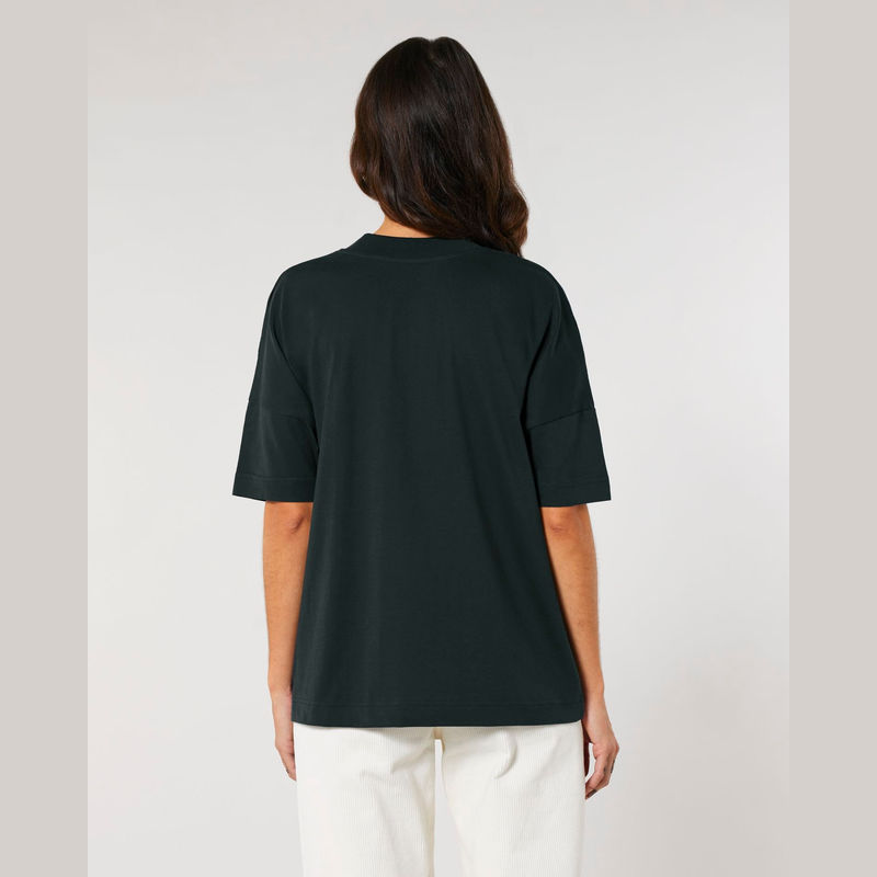 Blaster unisex oversized high neck t-shirt