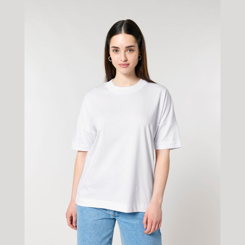 Blaster unisex oversized high neck t-shirt