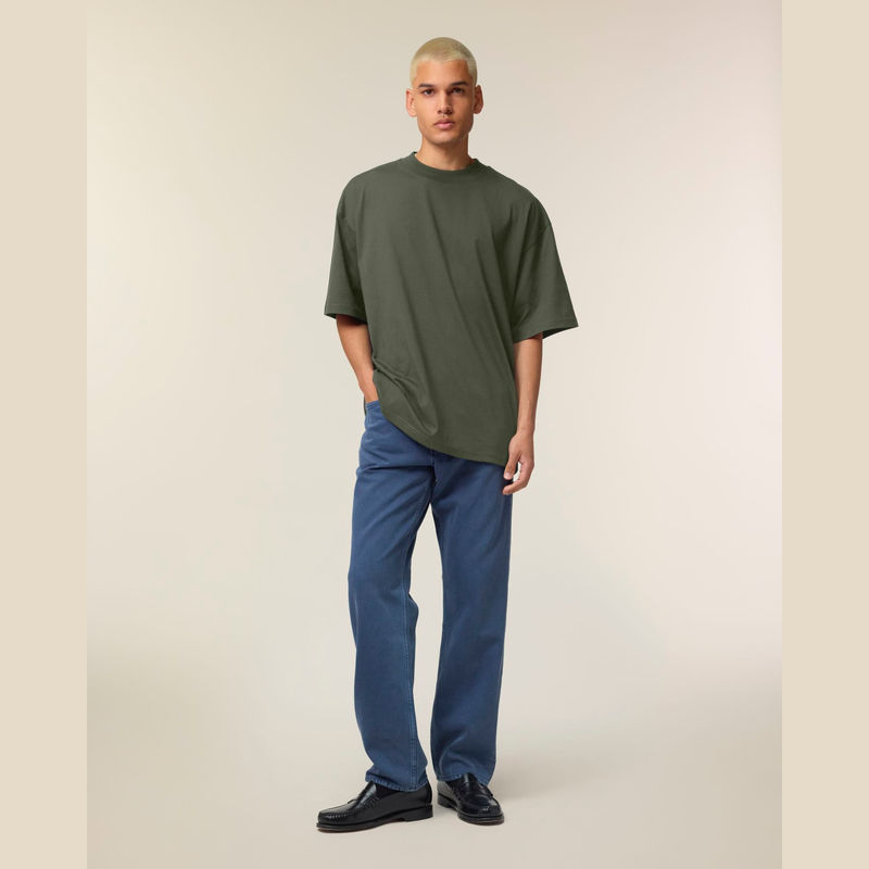 Blaster 2.0 unisex oversized high neck t-shirt