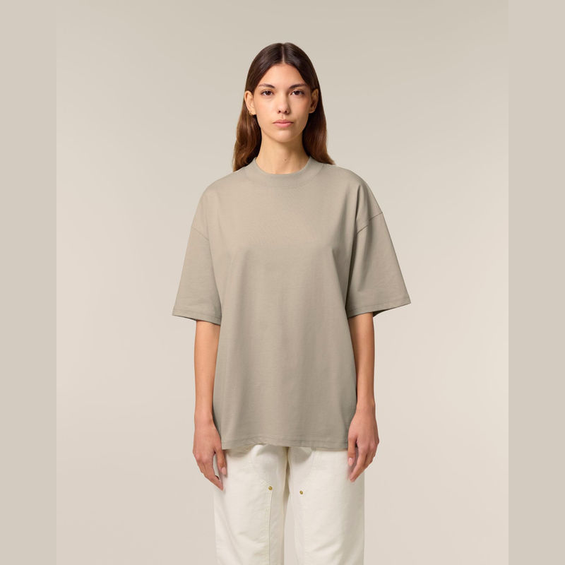 Blaster 2.0 unisex oversized high neck t-shirt