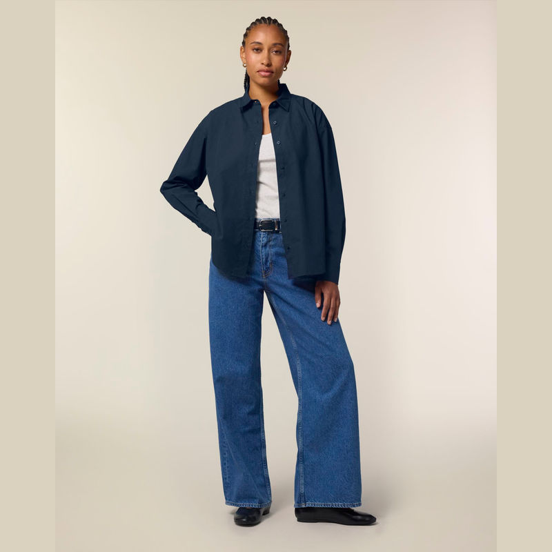 Stella Styler women's relaxed poplin shirt