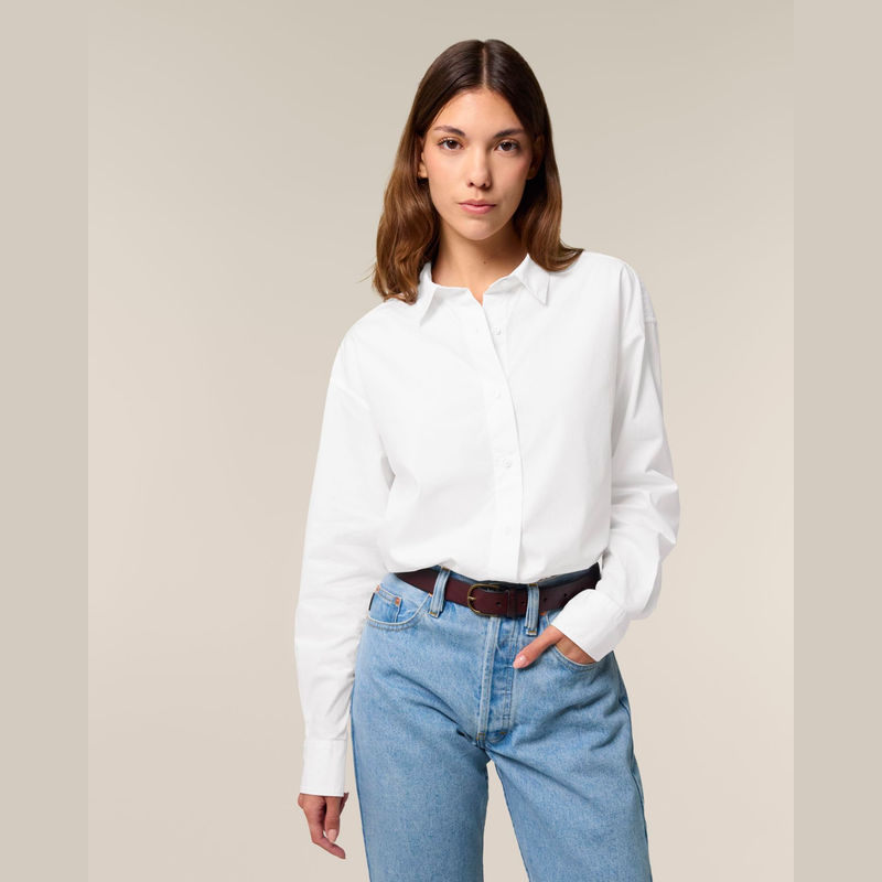 Stella Styler women's relaxed poplin shirt