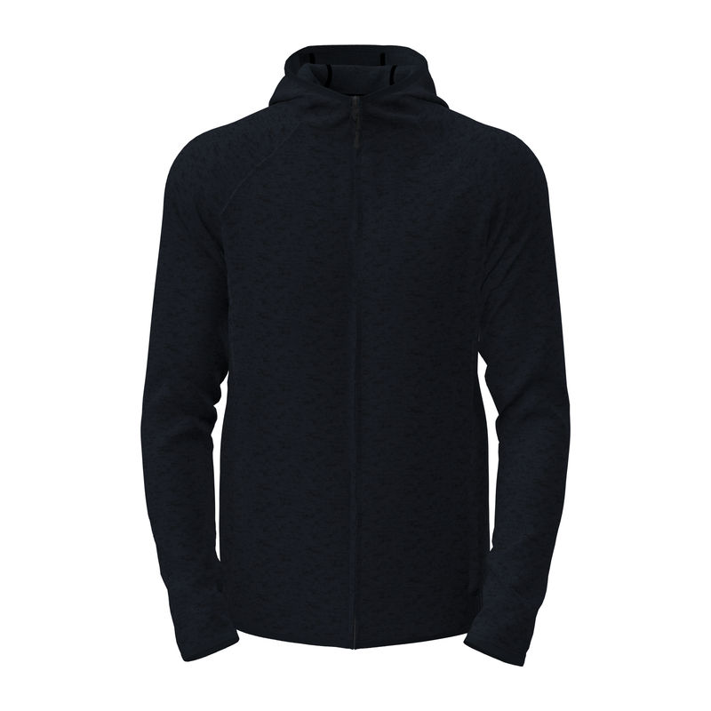 Lux Unisex Hooded Knit Fleece Jacket