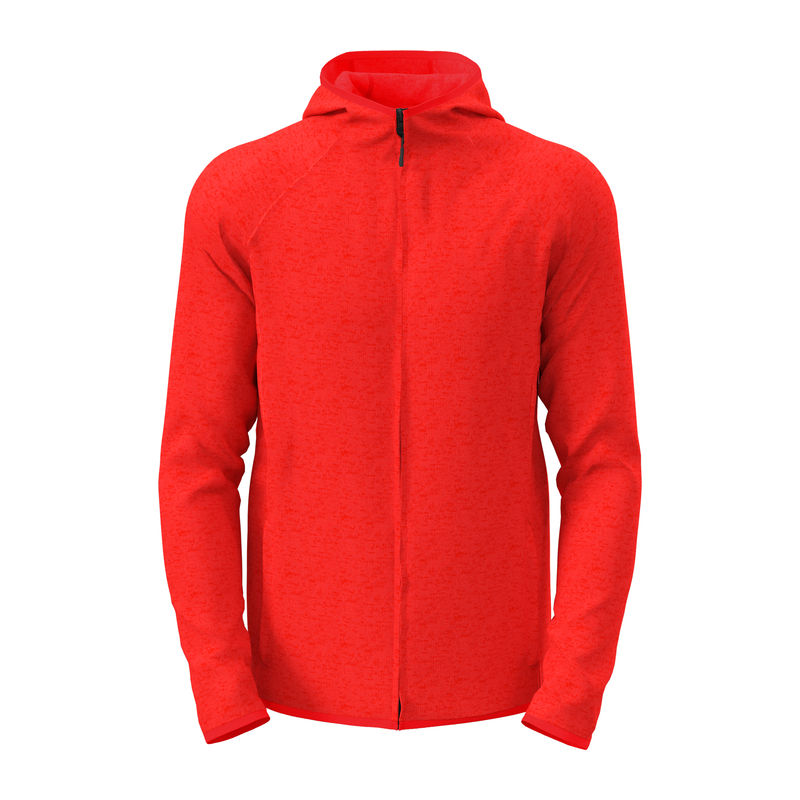 Lux Unisex Hooded Knit Fleece Jacket
