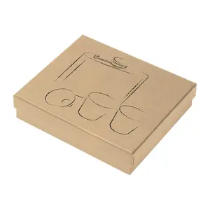 Metal Hip Flask Set with 2 Cups Sandviken 170 ml