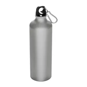 Metal Drinking Bottle with Carabiner Brno 800 ml