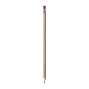 Pencil with Eraser Hickory