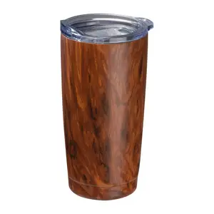 Stainless Steel Mug with Wooden Finish Costa Rica 