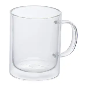 Double-Walled Glass Mug Caracas 350 ml