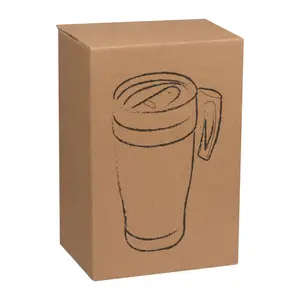 Plastic Thermo Mug Fort Worth 400 ml