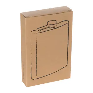 Metal Hip Flask Kansas City 237 ml