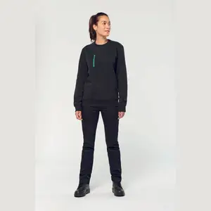 UNISEX DAYTODAY CONTRASTING POCKET SWEATSHIRT