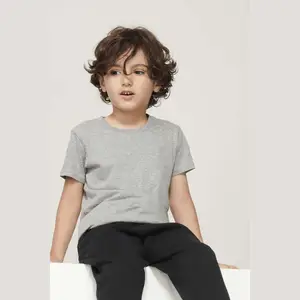 SOL'S CRUSADER KIDS - ROUND-NECK FITTED JERSEY T-S